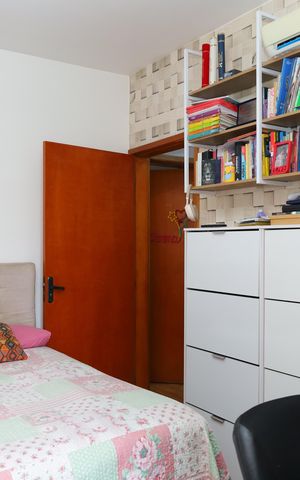 Casa de condomínio à venda com 72m², 2 quartos e 2 vagasSuíte 1