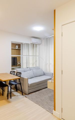 Apartamento à venda com 37m², 1 quarto e sem vagaSala