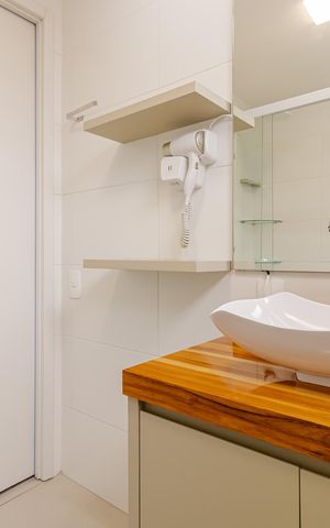 Apartamento à venda com 37m², 1 quarto e sem vagaBanheiro