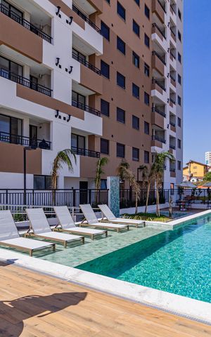 Apartamento à venda com 37m², 2 quartos e 1 vagaÁrea comum - Piscina