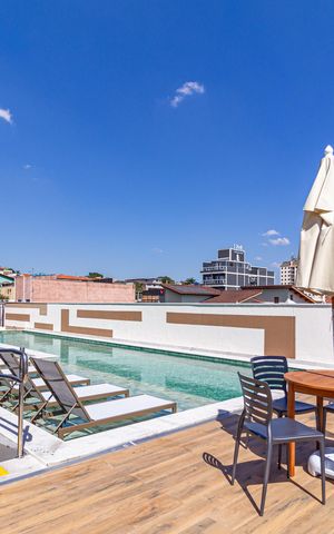 Apartamento à venda com 37m², 2 quartos e 1 vagaÁrea comum - Piscina