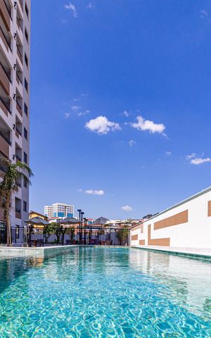 Apartamento à venda com 37m², 2 quartos e 1 vagaÁrea comum - Piscina