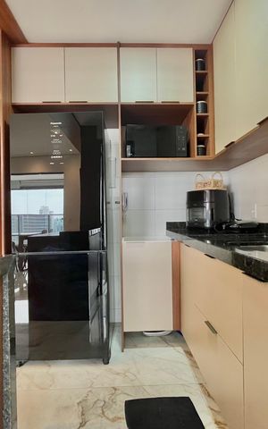 Apartamento para alugar com 67m², 2 quartos e sem vagaCozinha