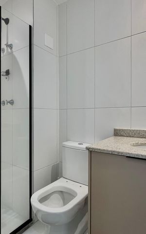Apartamento para alugar com 67m², 2 quartos e sem vagaBanheiro da Suíte