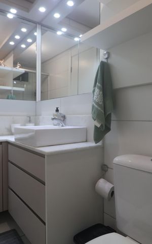 Apartamento para alugar com 53m², 2 quartos e 1 vagaBanheiro 