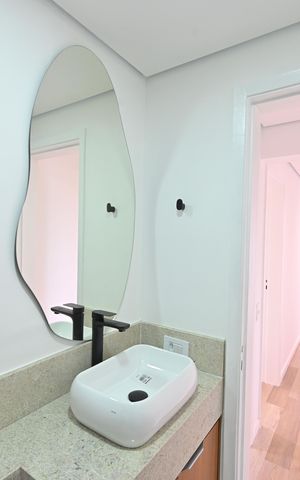 Apartamento à venda com 75m², 2 quartos e 1 vagaBanheiro Social