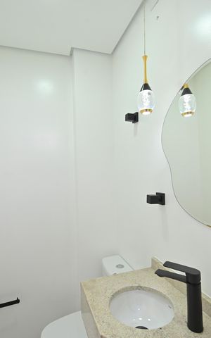 Apartamento à venda com 75m², 2 quartos e 1 vagaBanheiro de Serviço