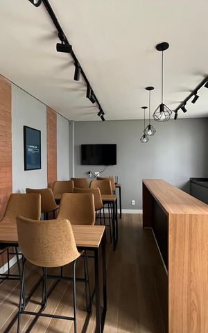Apartamento para alugar com 34m², 2 quartos e sem vaga Apartamento para alugar com 34m², 2 quartos e sem vagaSala de Jogos