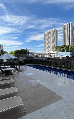 Apartamento para alugar com 34m², 2 quartos e sem vaga Apartamento para alugar com 34m², 2 quartos e sem vagaÁrea comum - Piscina