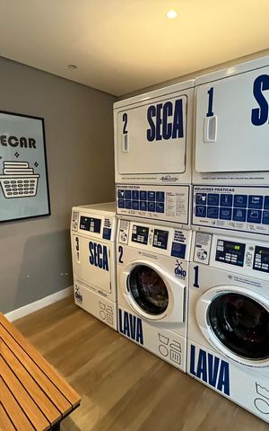 Apartamento para alugar com 34m², 2 quartos e sem vaga Apartamento para alugar com 34m², 2 quartos e sem vagaLavanderia