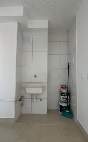 Apartamento para alugar com 34m², 2 quartos e sem vaga Apartamento para alugar com 34m², 2 quartos e sem vagaCozinha e Área de Serviço