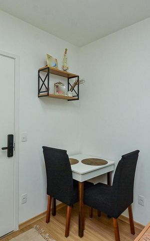 Apartamento para alugar com 27m², 1 quarto e sem vaga