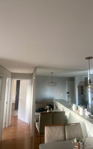 Apartamento à venda com 58m², 2 quartos e 1 vagaSala