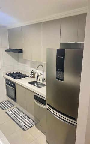 Apartamento à venda com 58m², 2 quartos e 1 vagaCozinha