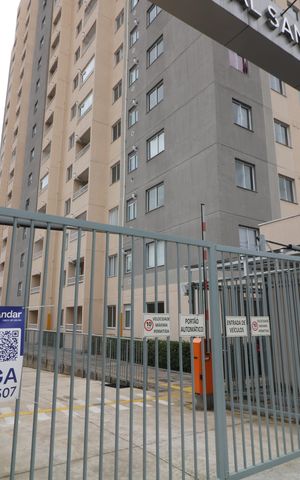 Apartamento para alugar com 36m², 2 quartos e sem vagaFachada e portaria
