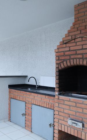 Apartamento para alugar com 32m², 2 quartos e sem vagaÁrea comum - Churrasqueira