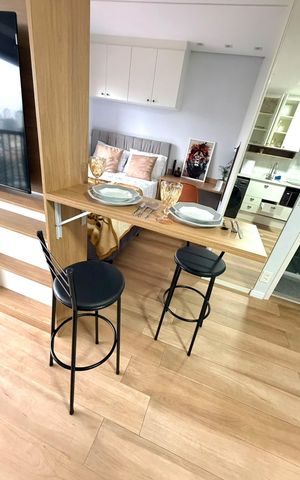 Apartamento para alugar com 38m², 1 quarto e sem vagaSala