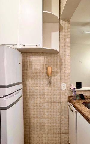Apartamento para alugar com 48m², 1 quarto e sem vaga