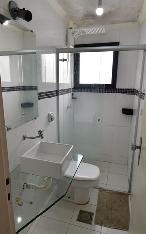 Apartamento para alugar com 45m², 1 quarto e 1 vagaBanheiro
