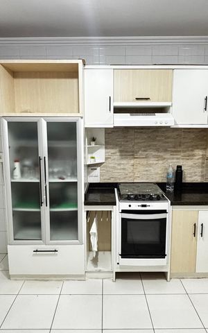 Casa para alugar com 105m², 2 quartos e 1 vaga Casa para alugar com 105m², 2 quartos e 1 vagaCozinha