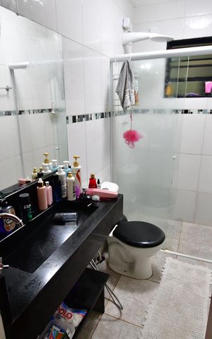 Casa para alugar com 120m², 3 quartos e 4 vagasBanheiro