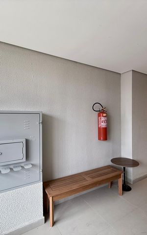 Apartamento para alugar com 25m², 1 quarto e sem vaga Apartamento para alugar com 25m², 1 quarto e sem vagaHall Bloco