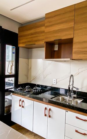 Apartamento para alugar com 42m², 2 quartos e 1 vagaCozinha 