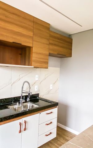 Apartamento para alugar com 42m², 2 quartos e 1 vagaCozinha 