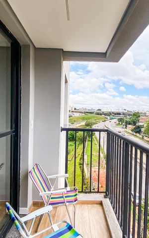 Apartamento para alugar com 42m², 2 quartos e 1 vagaVaranda / área de serviço
