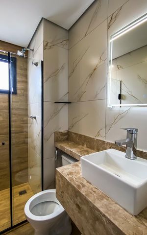 Apartamento para alugar com 42m², 2 quartos e 1 vagaBanheiro 