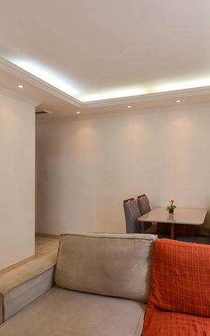 Apartamento à venda com 57m², 2 quartos e 1 vagaSala Ambientes
