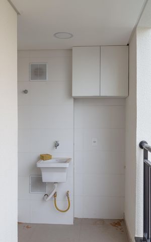 Apartamento para alugar com 47m², 2 quartos e 1 vagaVaranda e Area de Serviço