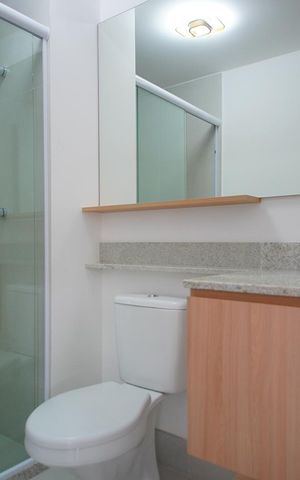 Studio à venda com 38m², 1 quarto e sem vagaBanheiro