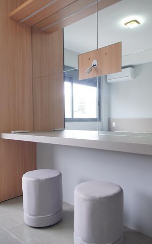 Studio à venda com 38m², 1 quarto e sem vagaSala - Quarto