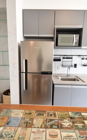Apartamento à venda com 45m², 1 quarto e 1 vagaCozinha