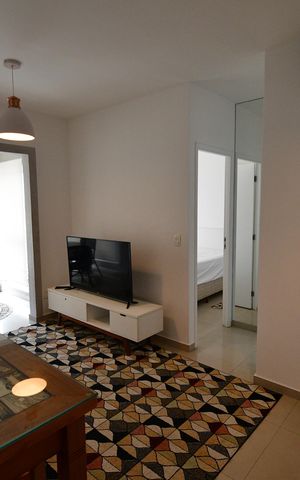 Apartamento à venda com 45m², 1 quarto e 1 vagaSala