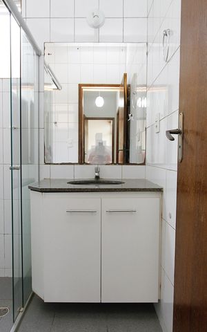 Apartamento para alugar com 80m², 3 quartos e 2 vagasBanheiro Social