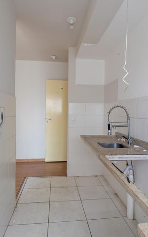 Apartamento para alugar com 42m², 2 quartos e 1 vaga Apartamento para alugar com 42m², 2 quartos e 1 vagaCozinha e Área de Serviço