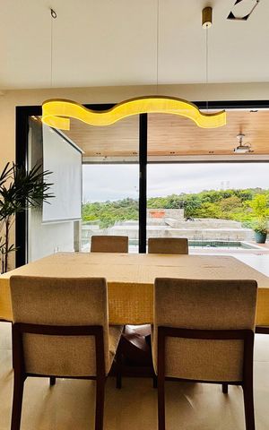 Casa de condomínio para alugar com 320m², 4 quartos e 4 vagas Casa de condomínio para alugar com 320m², 4 quartos e 4 vagasSala de Jantar