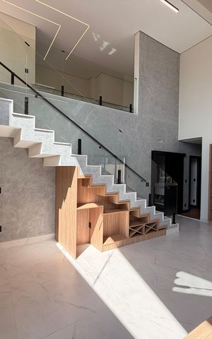 Casa de condomínio para alugar com 200m², 4 quartos e 3 vagasSala