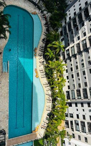 Apartamento para alugar com 61m², 1 quarto e 2 vagas Apartamento para alugar com 61m², 1 quarto e 2 vagasÁrea comum - Piscina
