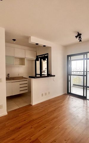 Apartamento para alugar com 61m², 1 quarto e 2 vagas Apartamento para alugar com 61m², 1 quarto e 2 vagasSala