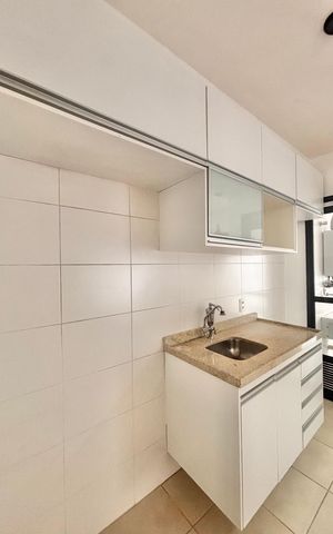 Apartamento para alugar com 61m², 1 quarto e 2 vagas Apartamento para alugar com 61m², 1 quarto e 2 vagasCozinha