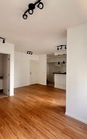 Apartamento para alugar com 61m², 1 quarto e 2 vagas Apartamento para alugar com 61m², 1 quarto e 2 vagasSala