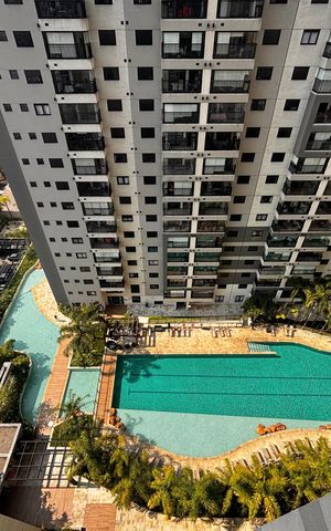 Apartamento para alugar com 61m², 1 quarto e 2 vagas Apartamento para alugar com 61m², 1 quarto e 2 vagasVista quarto