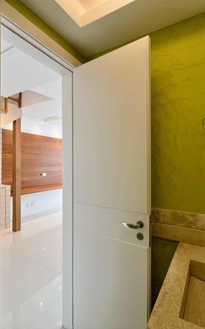 Apartamento para alugar com 105m², 1 quarto e 2 vagas Apartamento para alugar com 105m², 1 quarto e 2 vagasBanheiro social