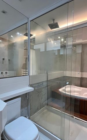 Apartamento para alugar com 105m², 1 quarto e 2 vagas Apartamento para alugar com 105m², 1 quarto e 2 vagasBanheiro Suíte