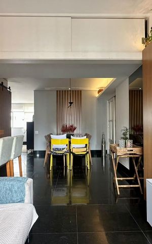Apartamento à venda com 132m², 3 quartos e 2 vagas Apartamento à venda com 132m², 3 quartos e 2 vagasSala