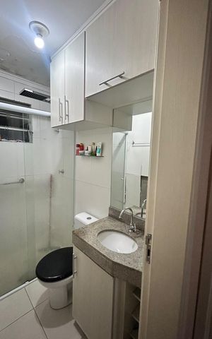 Apartamento para alugar com 47m², 2 quartos e 1 vaga Apartamento para alugar com 47m², 2 quartos e 1 vagaBanheiro