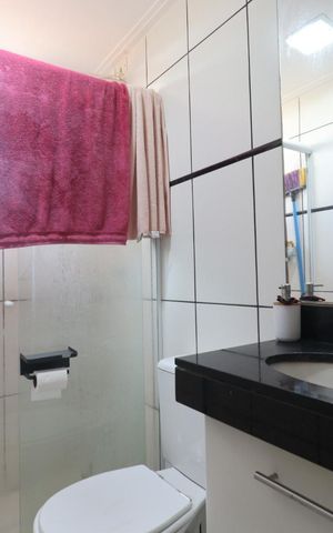 Apartamento para alugar com 50m², 2 quartos e 1 vaga Apartamento para alugar com 50m², 2 quartos e 1 vagaBanheiro